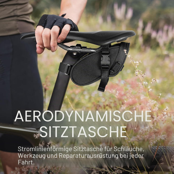 Topeak Satteltasche 15x7.5x8 cm, 0.41 L Schwarz, 15x7.5x8 cm, 0.41 L Schwarz