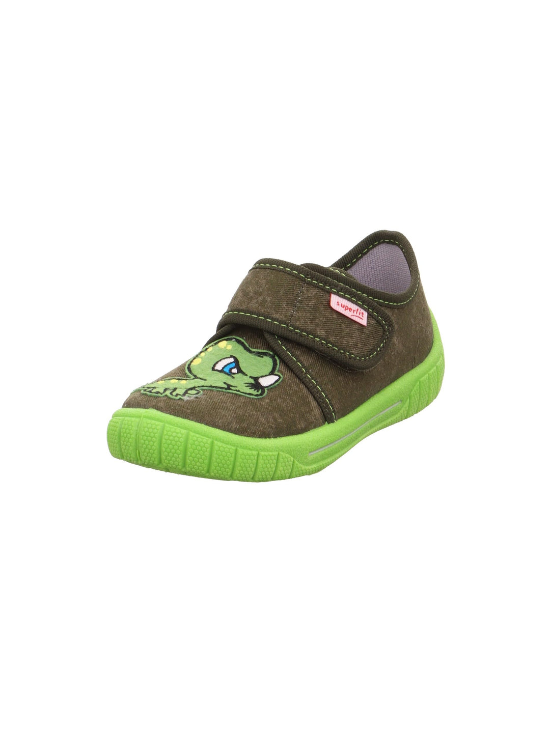 Superfit Jungen Bill Hausschuhe 35 EU Weit Grün 7010, 35 EU Weit Grün 7010