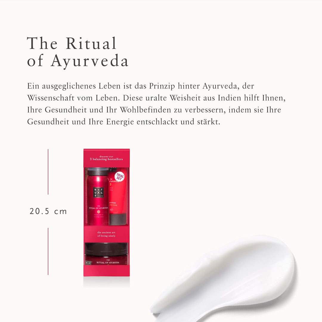 RITUALS Geschenkset für Frauen von The Ritual of Ayurveda, Probiergrösse – Mit Indischer Rose und Sü