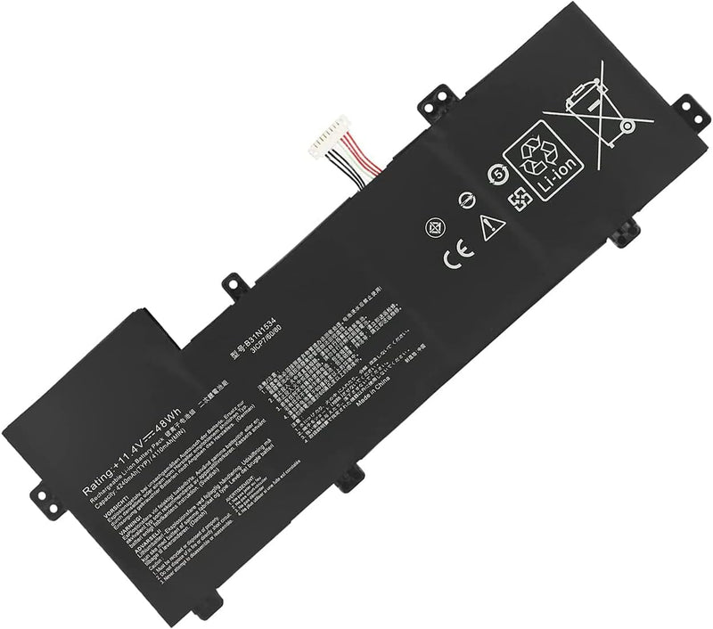 XITAIAN 11.4V 48Wh B31N1534 B31BN9H Ersatz Laptop Akku für Asus Zenbook U5000 UX510UX UX510UW Series