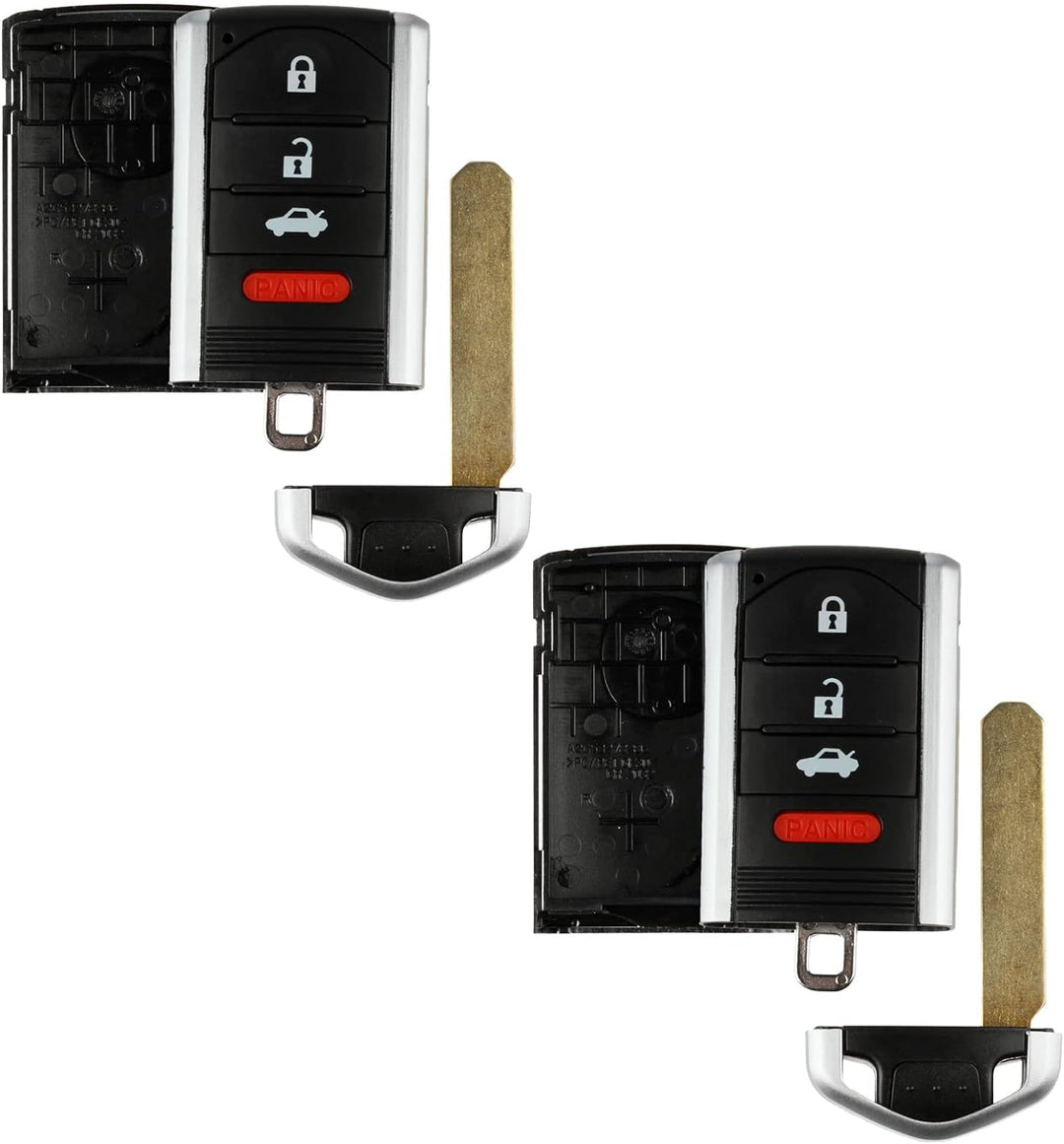 Schlüsselgehäuse für Acura TL (M3N5WY8145), 2 Stück Zwei, Zwei