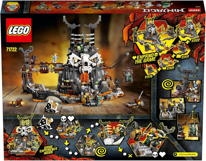 LEGO 71722 Ninjago Verlies des Totenkopfmagiers