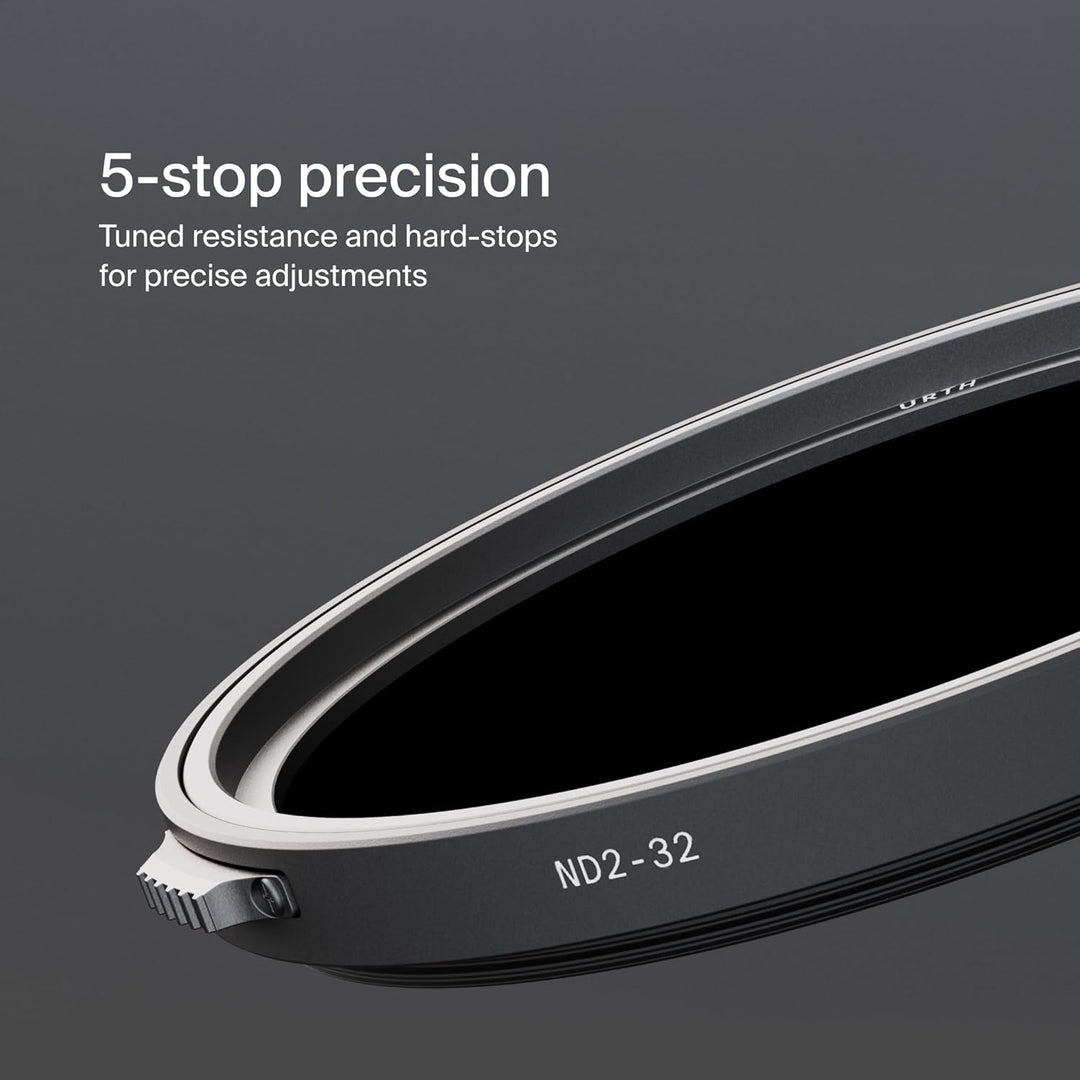 Urth 55mm ND2-32 Variabler ND-Filter (Pro) - Professioneller 1–5 Blendenstufenbereich, ultradünner,