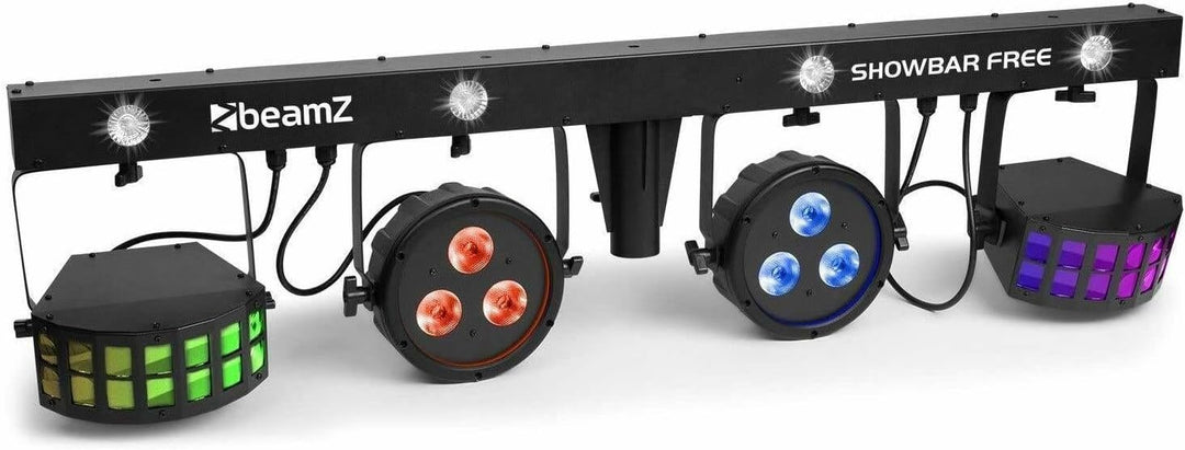 BeamZ Showbar FREE - Partybar Lichtanlage LED Bar DMX Disco Licht Party Lichter Discolicht Partylich