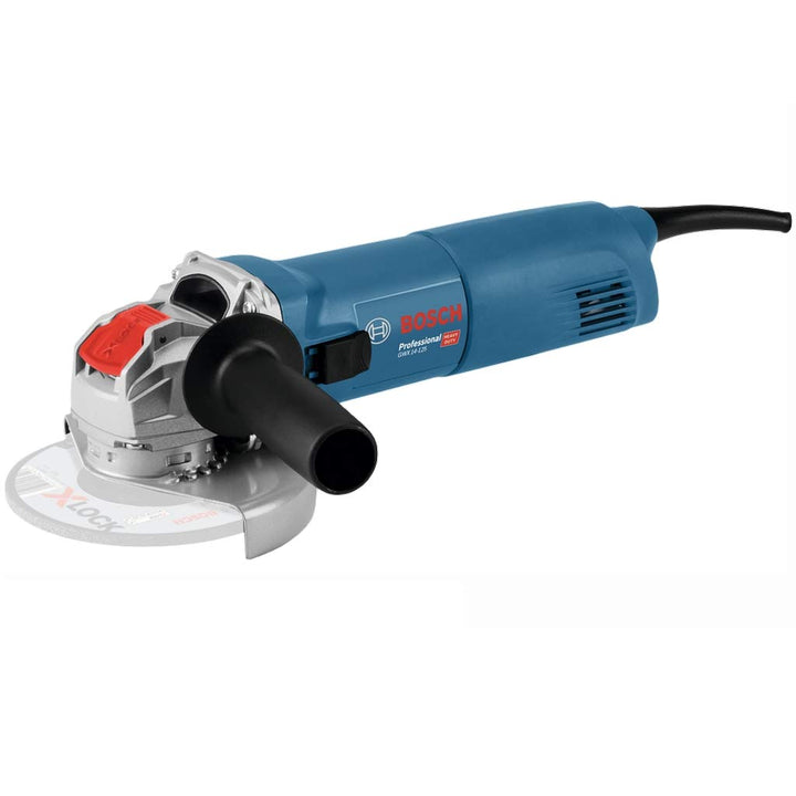 Bosch Professional Winkelschleifer GWX 14-125 (mit X-LOCK-Aufnahme, 1.400 Watt, ScheibenØ: 125 mm, i
