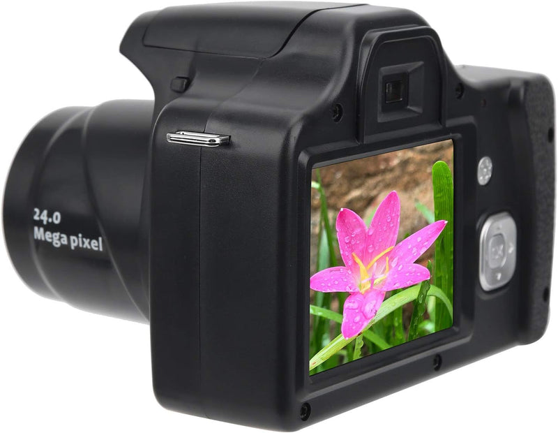 Digitalkamera, Tragbare 24MP 18X Zoom 3in LCD HD Bildschirm SLR Kamera Spiegelreflexkamera Eingebaut