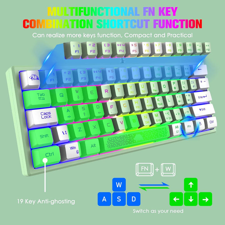 ZIYOU LANG Pc Tastatur Maus mit Kabel, mäuse, tastaturen & eingabegeräte, Gaming-Tastatur-Maus mecha