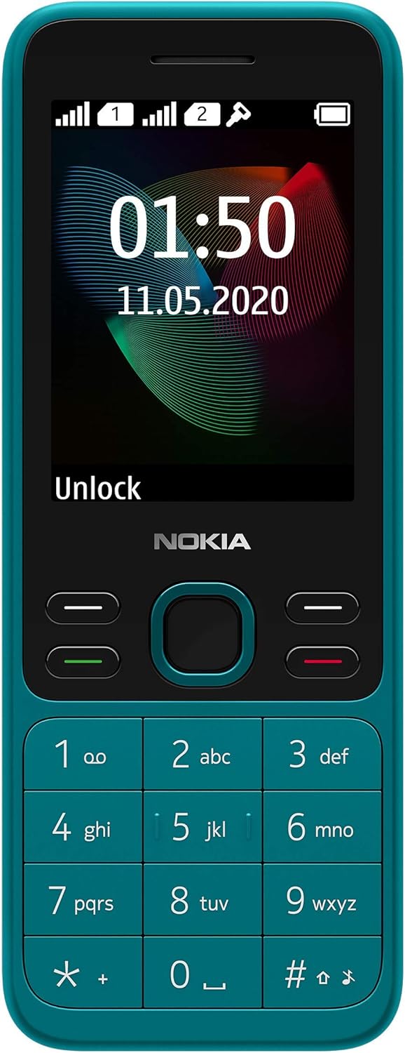 Nokia 150 Version 2020 Feature Phone (2,4 Zoll, 4 MB interner Speicher (erweiterbar auf bis zu 32 GB