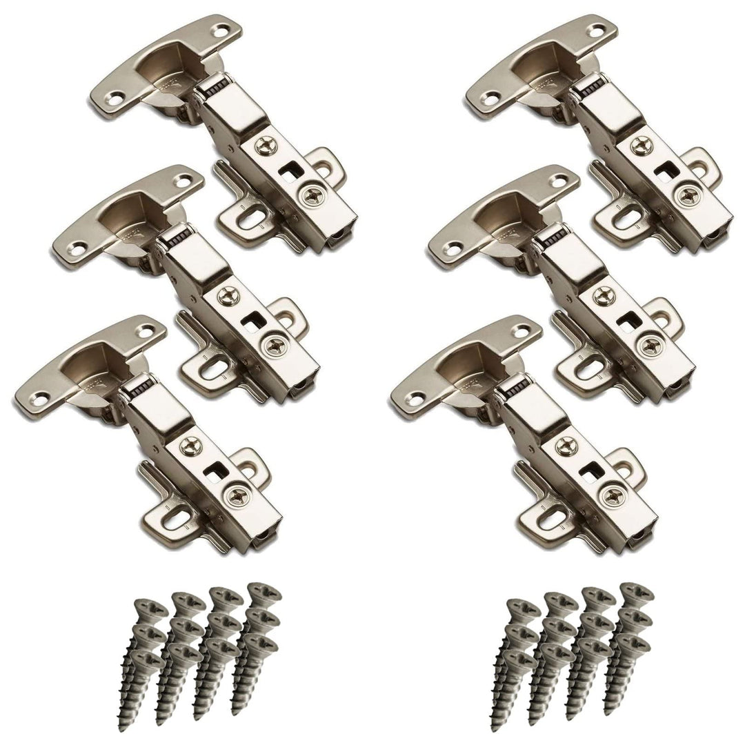 SOTECH 6er Set Hettich Sensys 8645i TH52 110 Grad Mittelanschlag Scharnier 9071206 Höhe (Distanz): 1