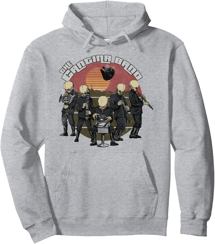 Star Wars The Cantina Band Poster Pullover Hoodie