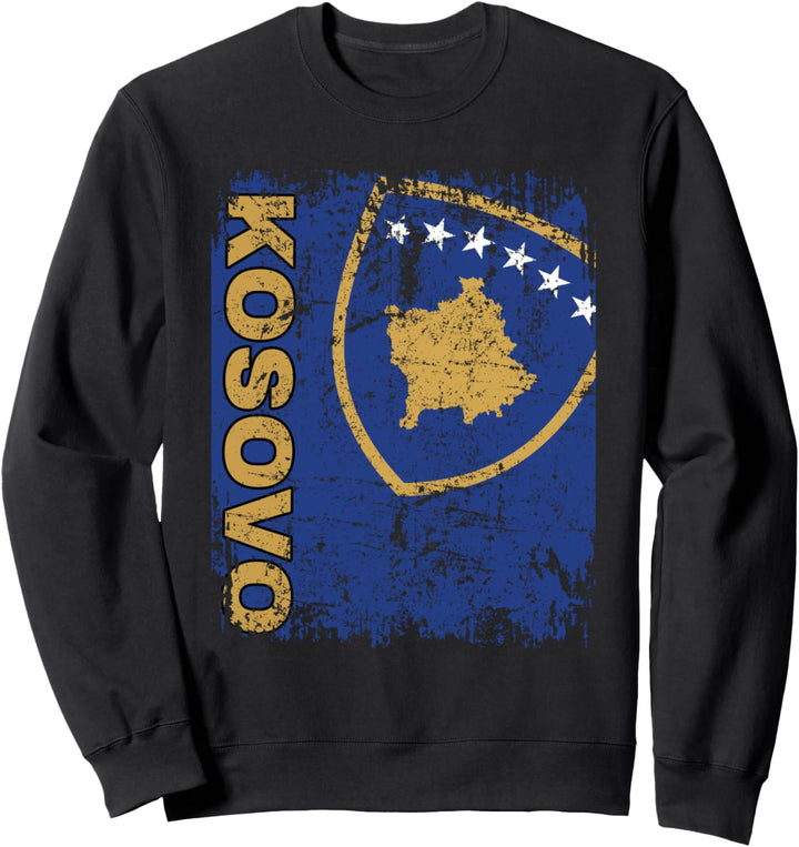 KOSOVO FLAGGE | Damen Herren Kinder | KOSOVO Sweatshirt