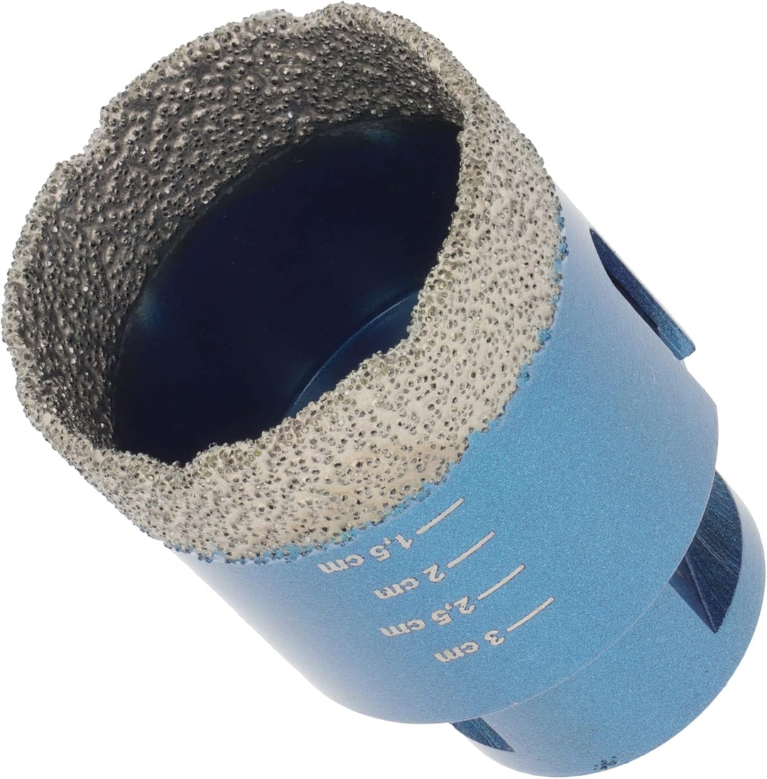 PRODIAMANT Diamant Fliesenbohrer 42mm x M14 trockenbohren in Fliese, Feinsteinzeug, Keramik, Naturst