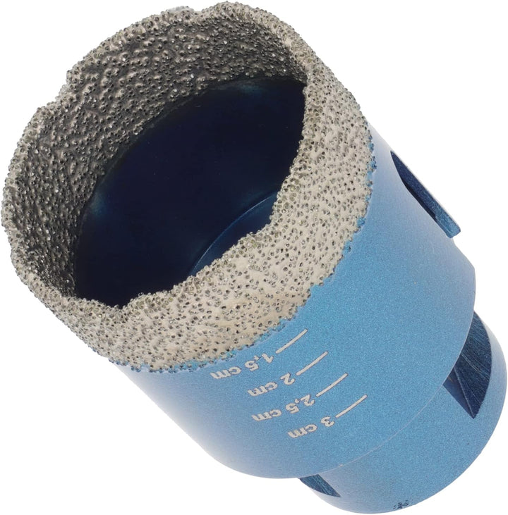 PRODIAMANT Diamant Fliesenbohrer 42mm x M14 trockenbohren in Fliese, Feinsteinzeug, Keramik, Naturst
