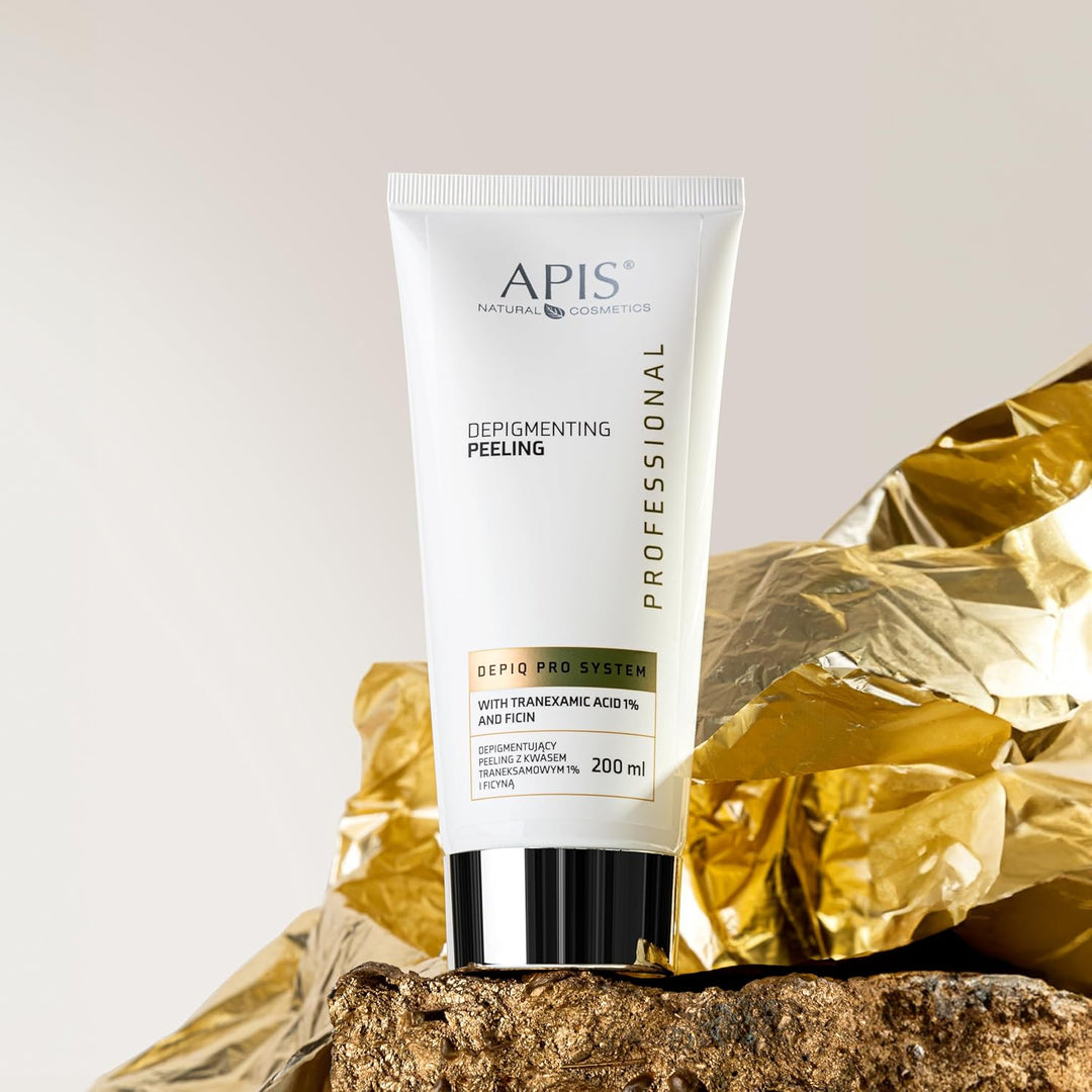 Apis DEPIQ PRO SYSTEM Peeling - 50 ml - mit Tranexamsäure und Ficain - Reduziert Pigmentflecken und