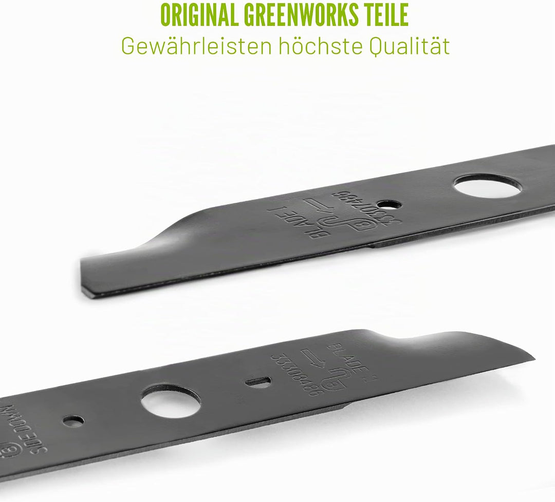 Greenworks Ersatz-Rasenmähermesser (50,8 cm Rasenmäher: 25302), 25,4 cm 10", 10"