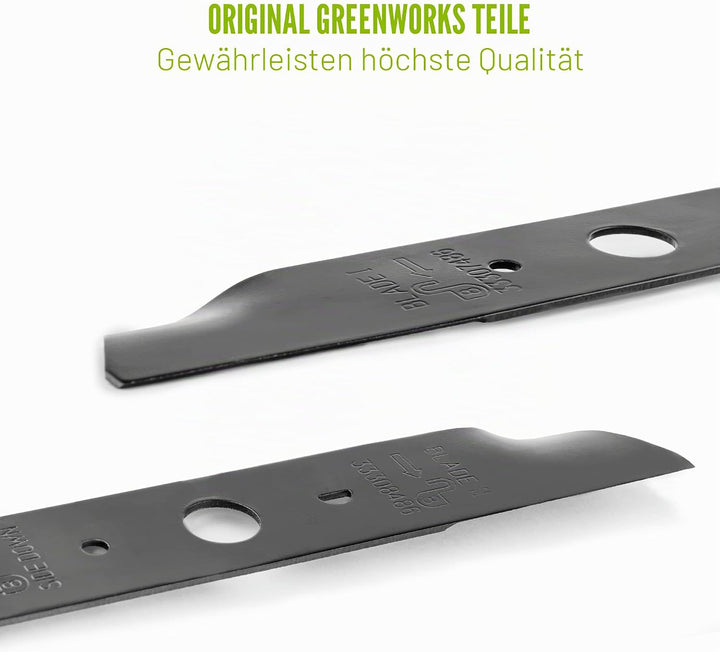 Greenworks Ersatz-Rasenmähermesser (50,8 cm Rasenmäher: 25302), 25,4 cm 10", 10"