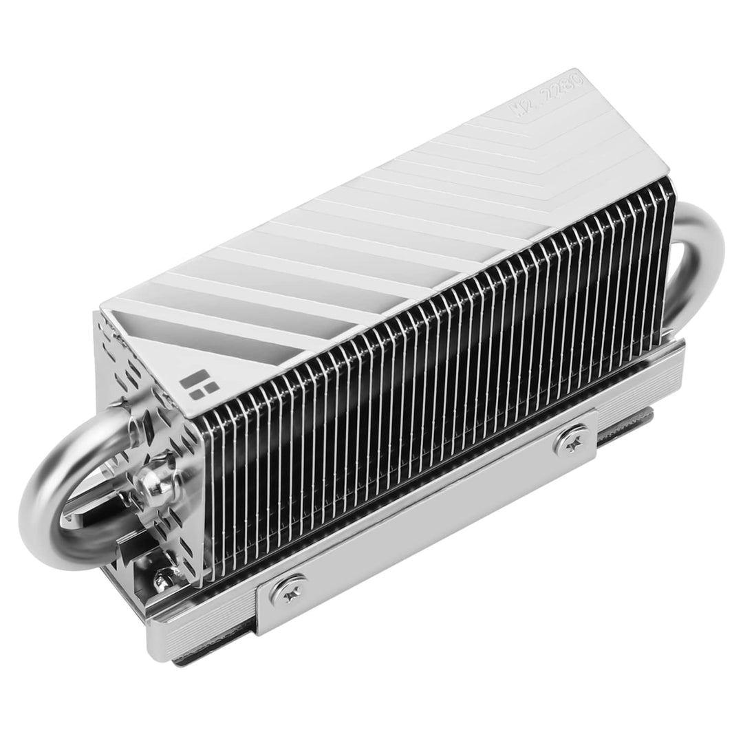 Thermalright HR10 2280 SSD Kühler,2280 SSD Kühlkörper,Doppelseitiger Kühlkörper,2 Kupfer Heatpipes,D