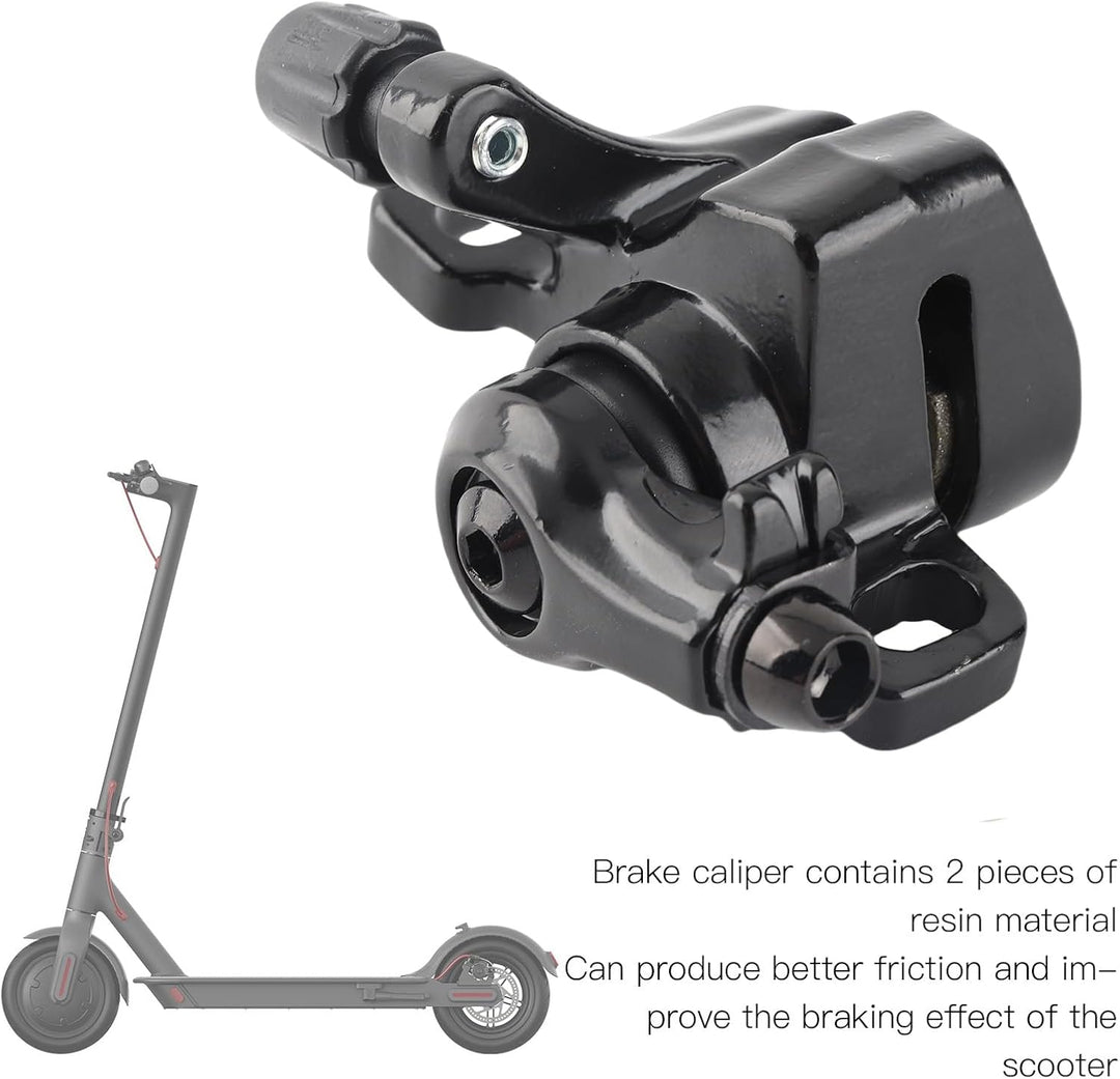 Dilwe M365 Pro Bremssattel, Elektroroller Hinterrad Roller Scheibenbremssattel für M365 Pro
