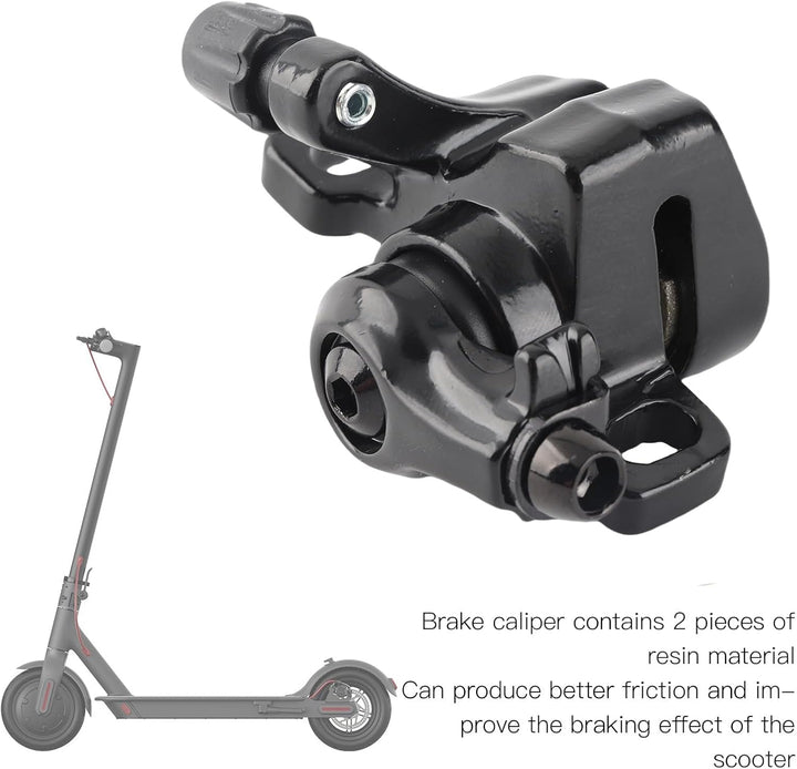 Dilwe M365 Pro Bremssattel, Elektroroller Hinterrad Roller Scheibenbremssattel für M365 Pro