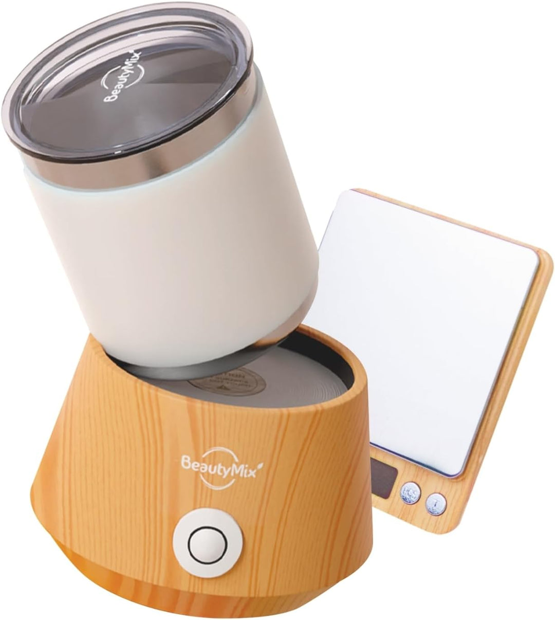 BeautyMix Roboter mit Präzisionswaage - Der hausgemachte Kosmetikroboter - Ideal für die schnelle un