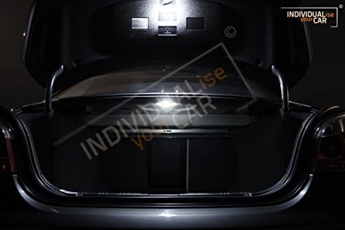 INDIVIDUALise your CAR Innenraumbeleuchtung SET für 5er E60 Limousine (Mit Panoramadach, Pure-White)