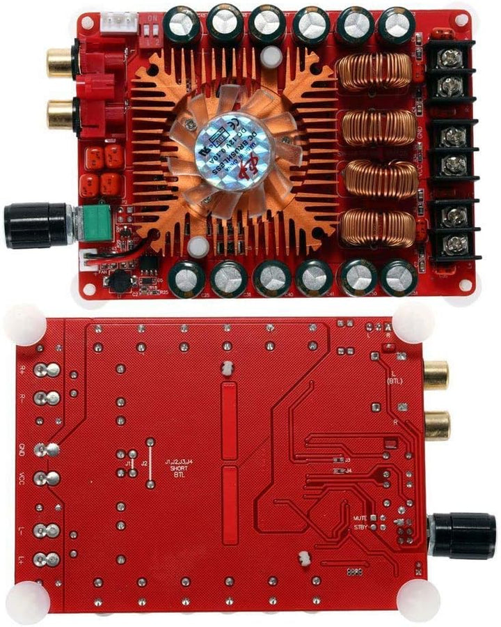 DollaTek TDA7498E 2x160W Dual Channel Audio Verstärker-Brett, Unterstützung BTL-Modus 1X220W Single