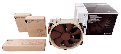 Noctua NH-U14S, Premium CPU-Kühler mit NF-A15 Lüfter (Braun) 12 Volts, 12 Volts