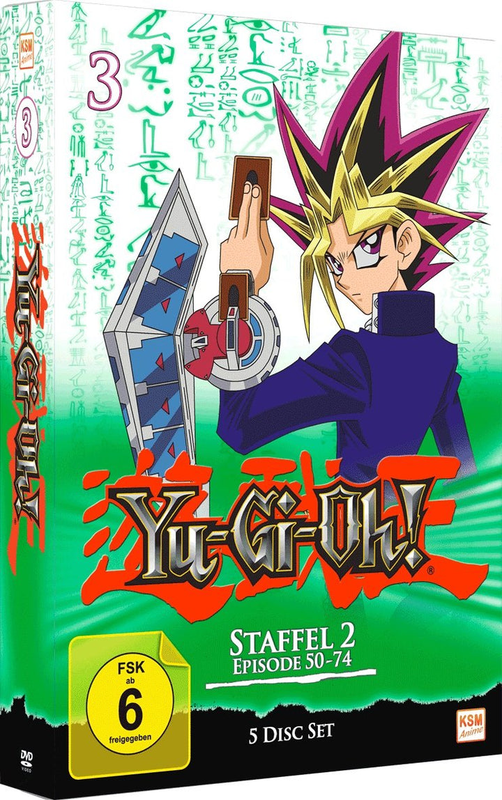 Yu-Gi-Oh - Staffel 2.1 (Episode 50-74) [5 Disc Set], DVD