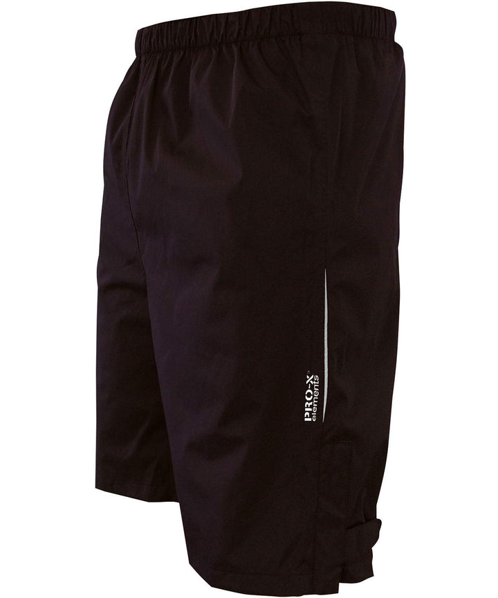 PRO-X elements Herren atmungsaktive Regenhose Herren mit gedoppelter Sitzfläche I Reflektierend, was