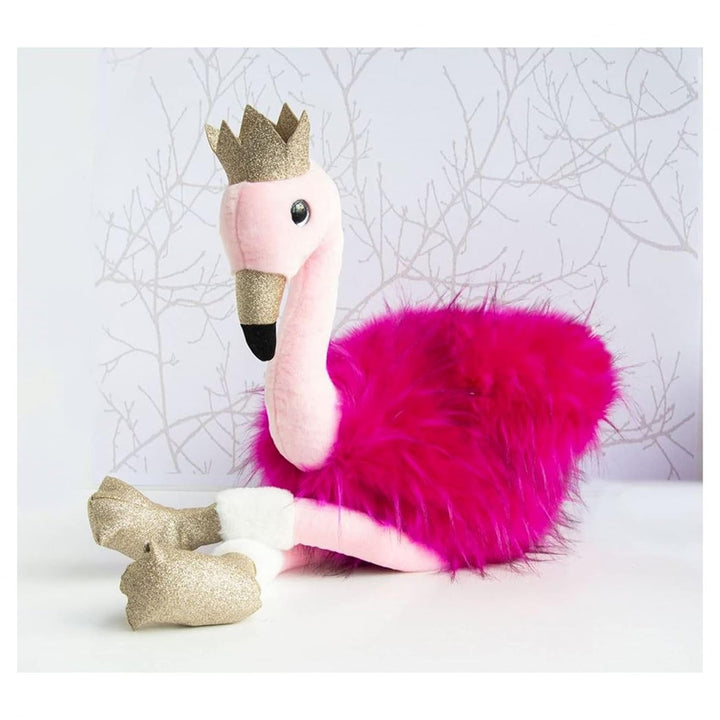 Histoire d 'Ours Plüsch Flamingo Moyenne, Moyenne