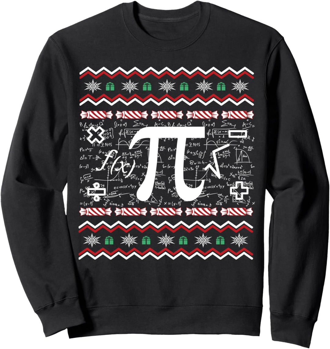 Mathematik Ugly Christmas Sweater Mathematik Lehrer Weihnachten Sweatshirt