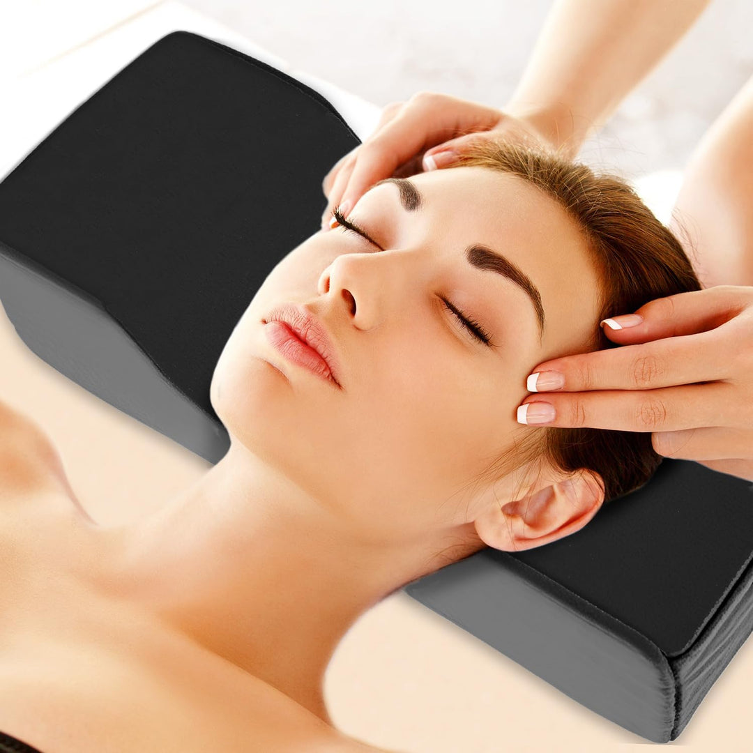 QWORK® Wimpernkissen, U-förmiges Ergonomisches Kissen für Verlängerungen, für den Heimgebrauch im Sc
