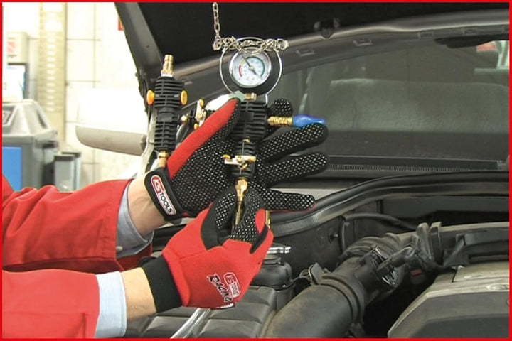 KS Tools 150.1930 MASTER Kühlsystem-Diagnose-Service-Satz, 25-tlg.