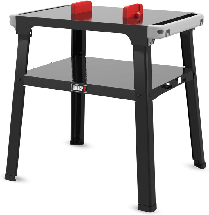Weber Fester Standfuss für alle Lumin Elektrogrills/leicht & stabil, mit Ablagefläche, Works System