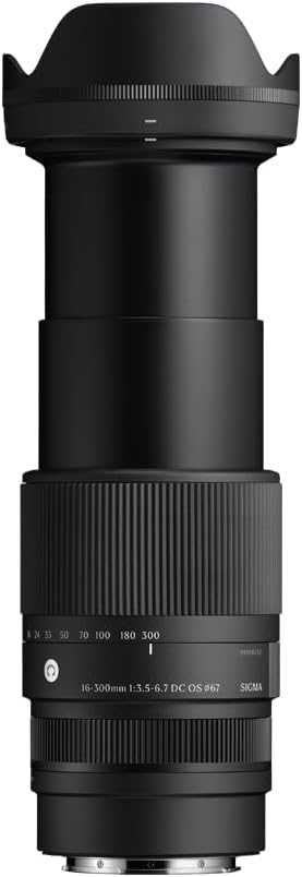 Sigma Objektiv 16-300 mm F3.5-6.7 DC OS Canon RF Mount High Magnification Zoom Standard APS-C Cantem
