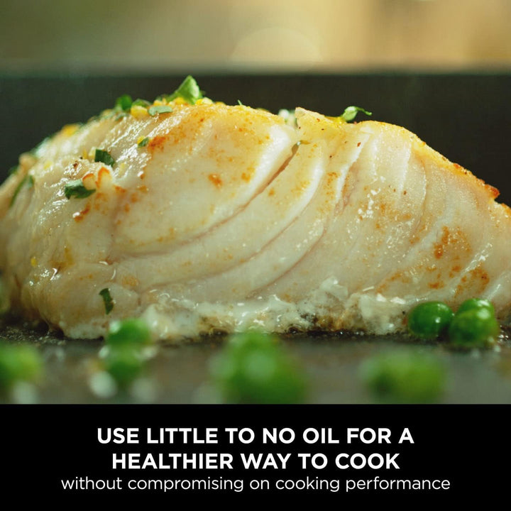 Ninja ZEROSTICK Classic Cookware 28 cm Bratpfanne, antihaftbeschichtet, langlebige Aluminium-Bratpfa