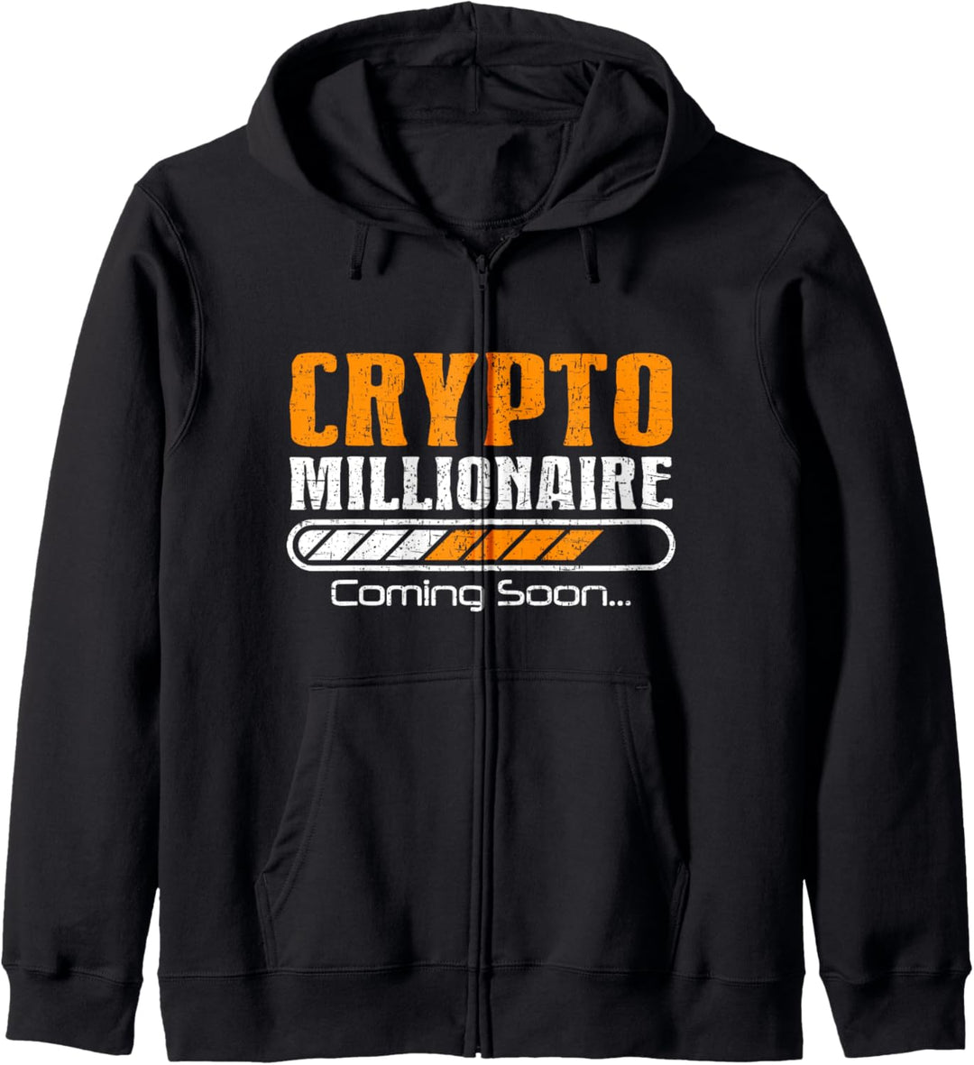 Bitcoin Crypto Cryptocurptocurrency Lustige Blockkette Kapuzenjacke