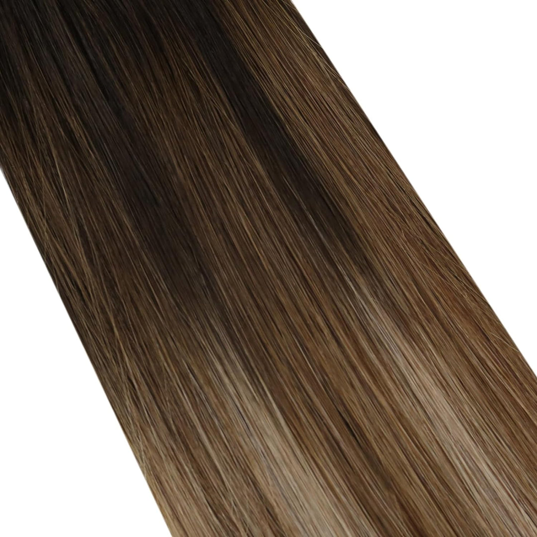 Moresoo Tape in Extensions Echthaar Remy Seamless Extensions Echthaar Tape Klebestreifen Extensions