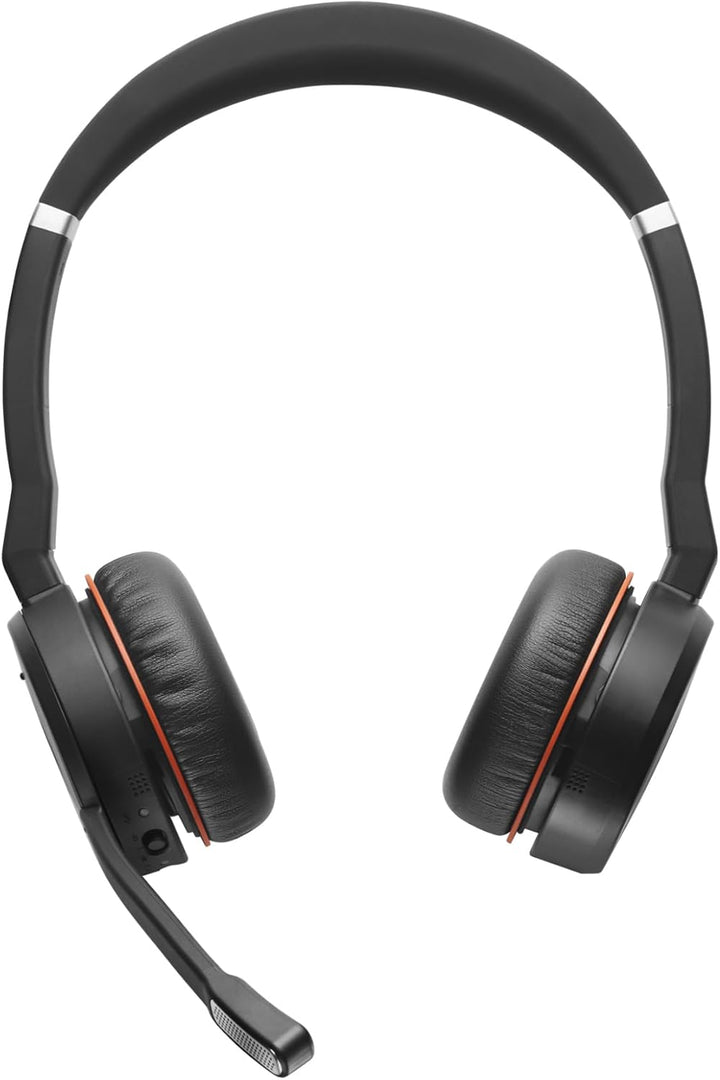 Jabra Evolve 75 UC Wireless Stereo On-Ear Headset – Unified Communications zertifizierte Kopfhörer m
