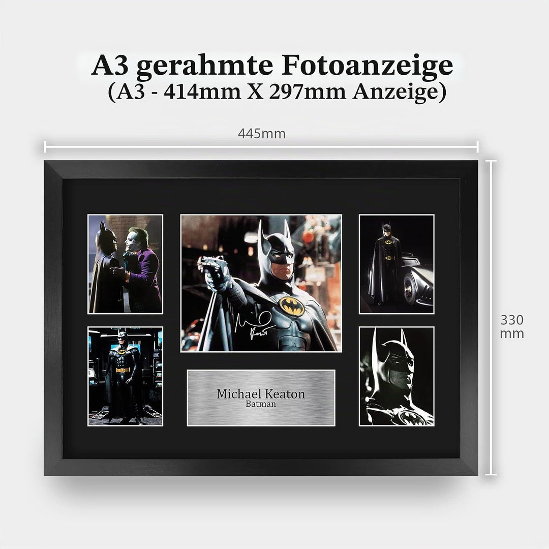 HWC Trading FR A3 Michael Keaton Batman Geschenke Gedruckt, Signiert Autogramm Bild Für Film-Erinner