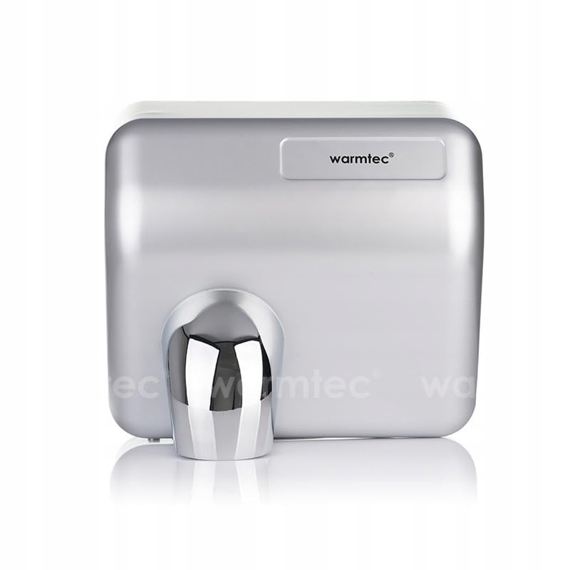 WARMTEC Händetrockner 2500W - Automatischer Elektrischer Handtrockner für Gewerbe, Gastronomie, Schu