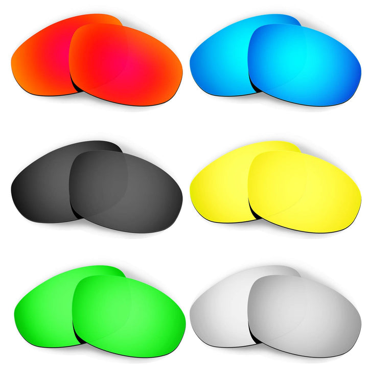 HKUCO Plus Mens Replacement Lenses For Oakley Juliet - 6 pair