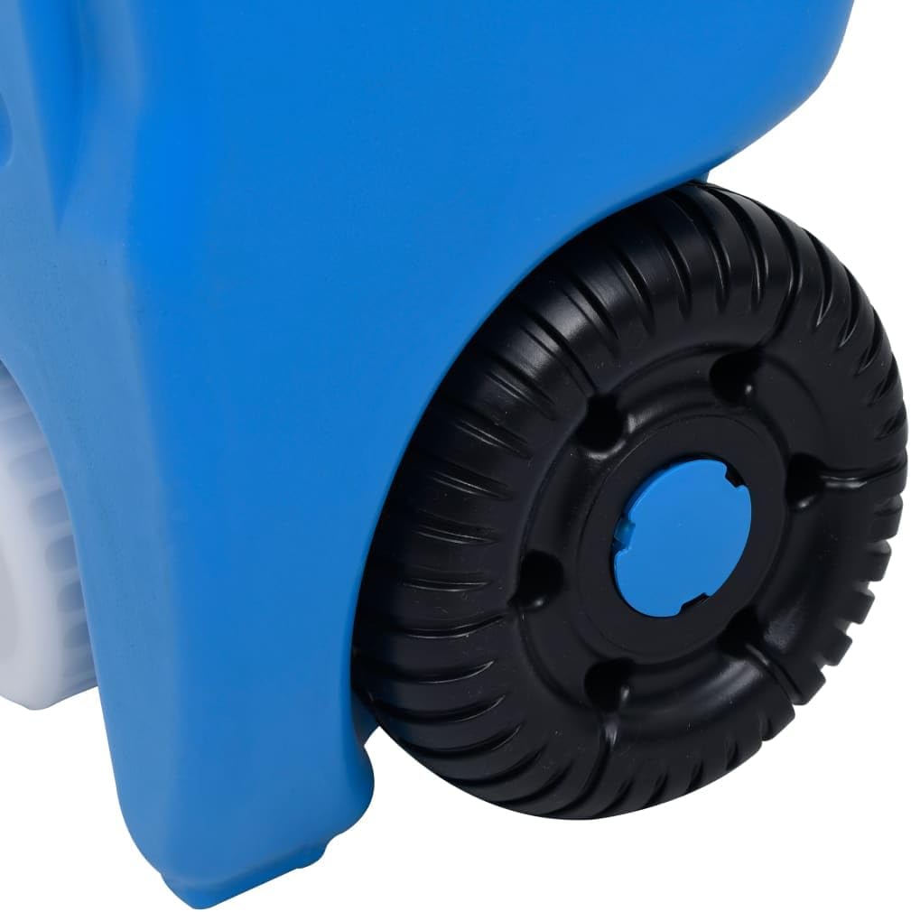 vidaXL Camping Wassertank mit Rollen Wohnwagen Wohnmobil Roll Tank Abwasser Behälter Frischwasser Wa