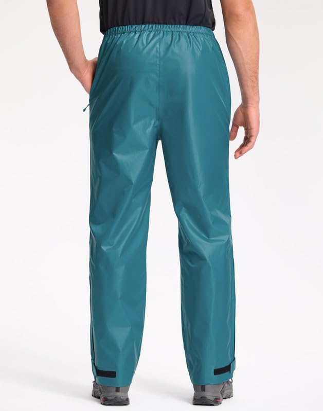 Pioneer Camp Regenhose Herren Wasserdicht 20000mm Leichte Packbar Fahrrad Überhose Winddichte Atmung