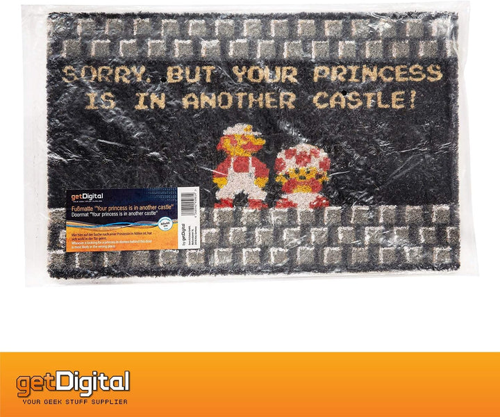 getDigital Fussmatte Your Princess is in Another Castle Türvorleger – Grossartiger Fan-Artikel als T