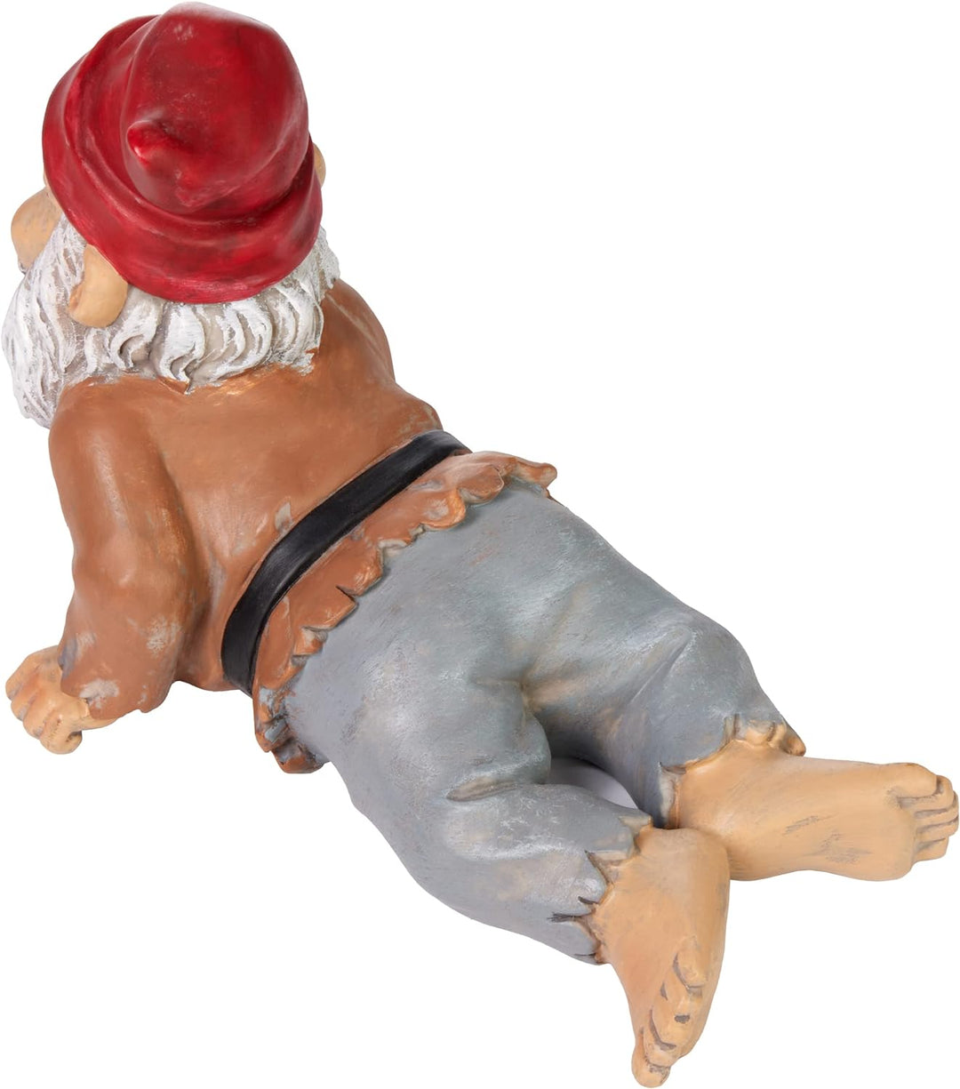 BRUBAKER Gartenzwerg Zombie - Kriechender Grusel Zwerg - Halloween Gartenfigur Lustig - Dekoration W