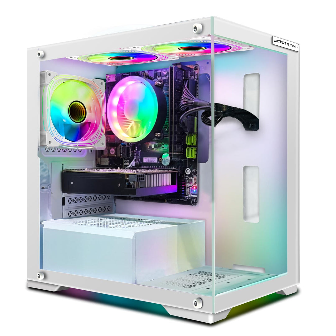 STGsivir-Gaming Desktop PC-GeForce GTX 1660 Ti 6 GB GDDR6, Core i7 bis zu 3,9 GHz,16GB RAM,1TB SSD,