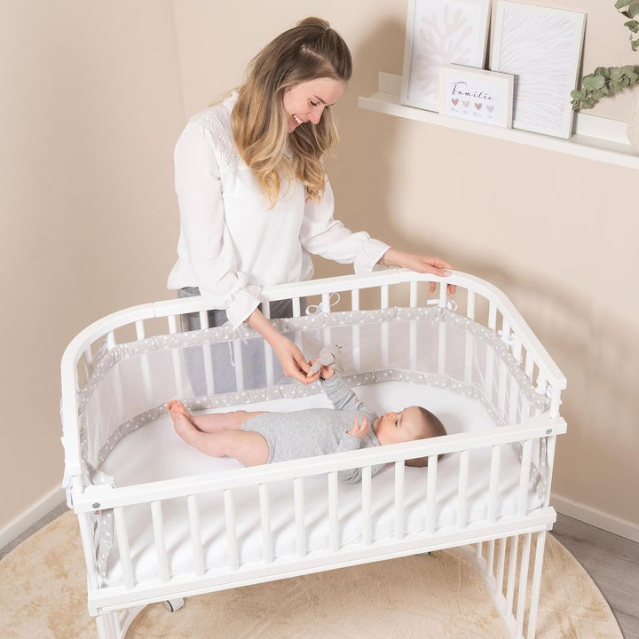 babybay Verschlussgitter / Stubenwagen passend für Modell Original und Midi (weiss