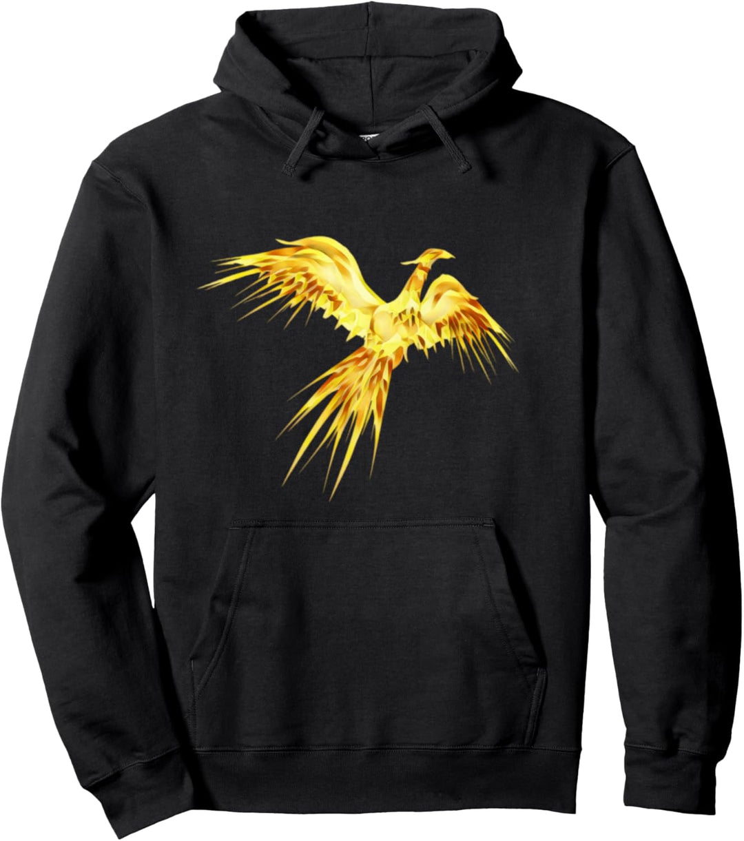 Phönix aus der Asche Motiv Fabelwesen Feuervogel Phoenix Pullover Hoodie