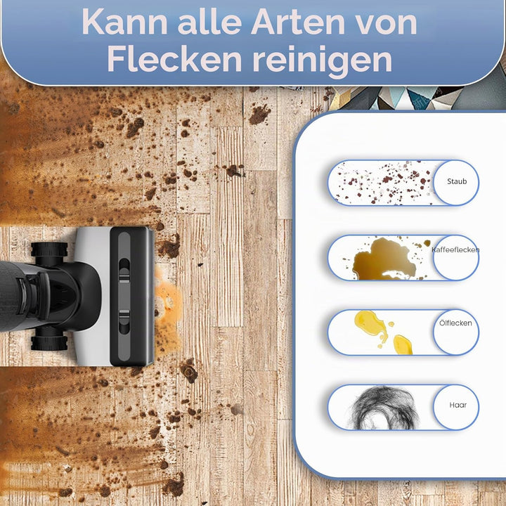 【Version 2, Abnehmbar】(4 Stück) S7 Pro Bürstenwalzen und HEPA-Filter Kompatibel mit Tineco Floor One